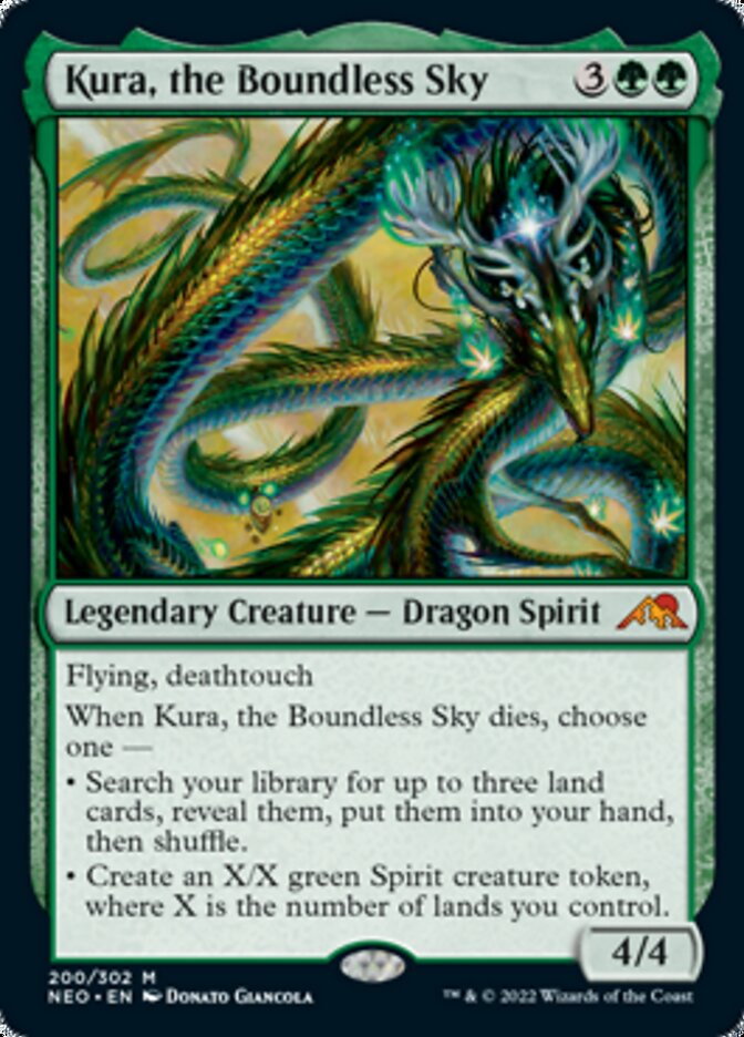 Kura, the Boundless Sky - (Foil): Kamigawa: Neon Dynasty