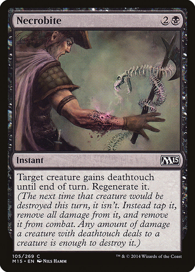 Necrobite - (Foil): Magic 2015