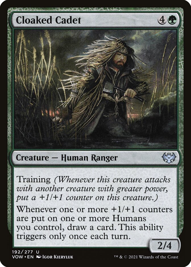 Cloaked Cadet - (Foil): Innistrad: Crimson Vow
