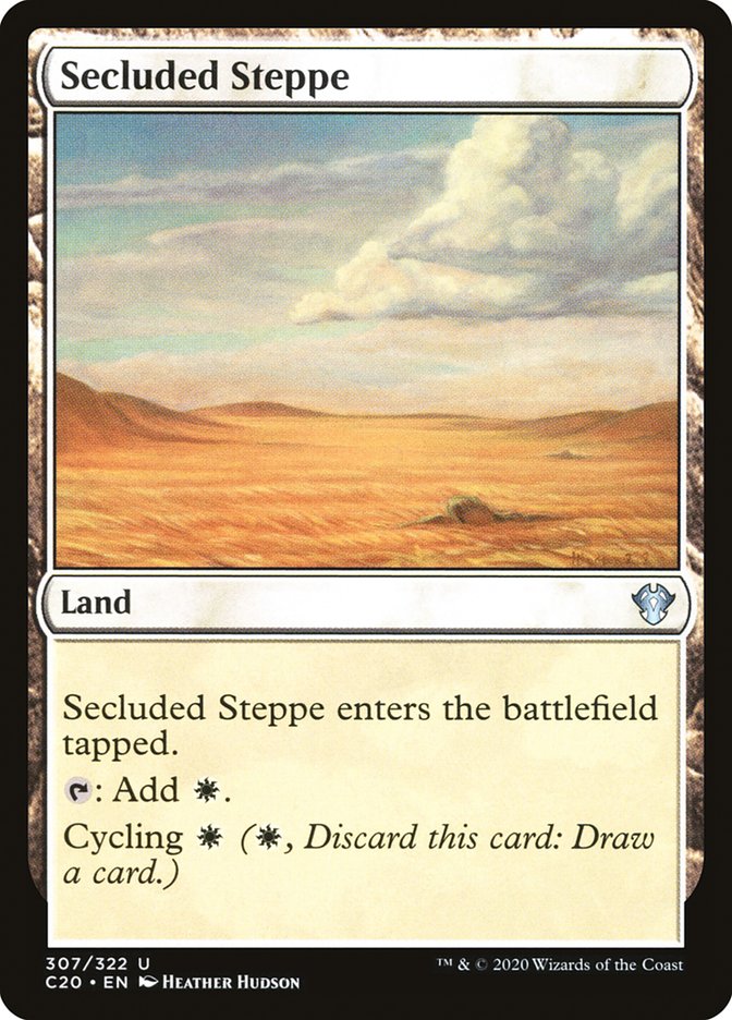 Secluded Steppe: Commander 2020