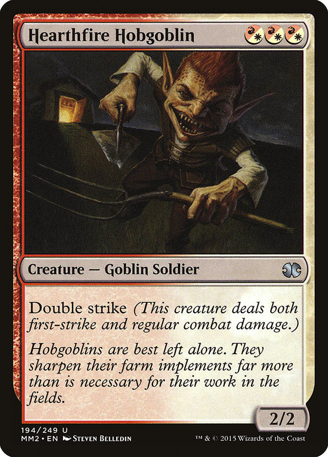 Hearthfire Hobgoblin: Modern Masters 2015
