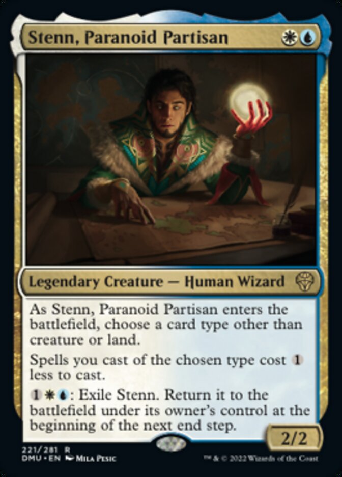 Stenn, Paranoid Partisan: Dominaria United