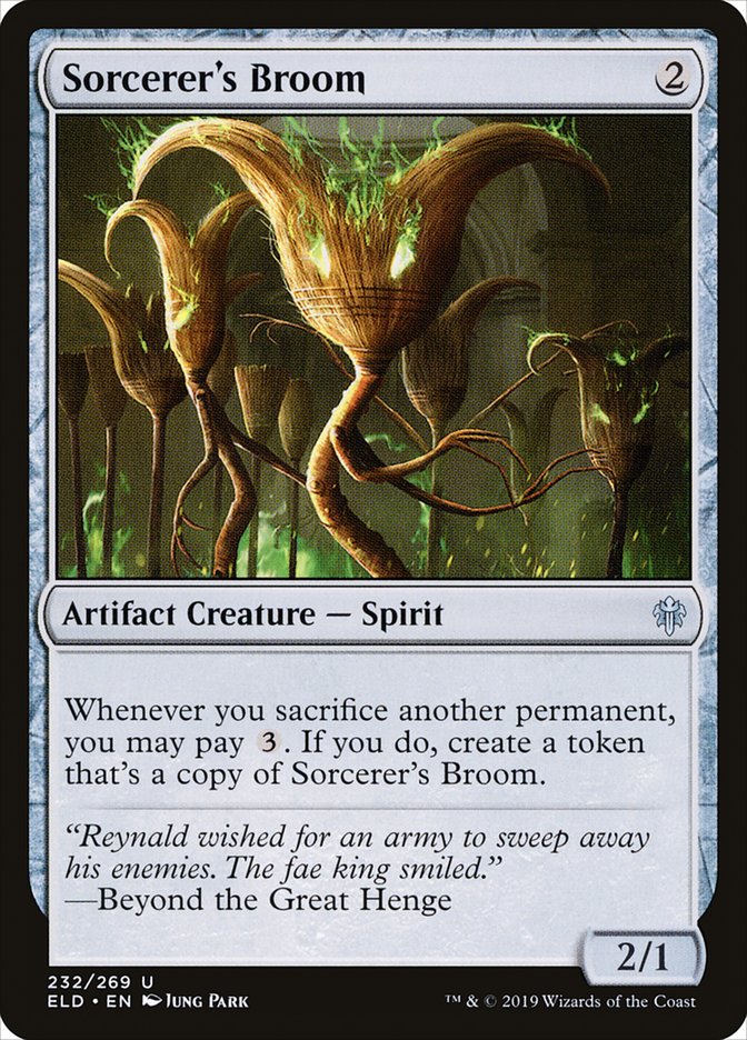 Sorcerer's Broom: Throne of Eldraine