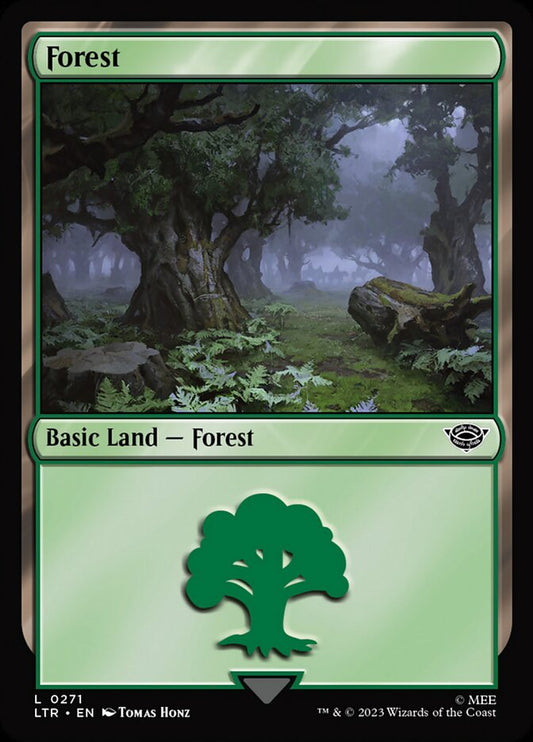 Forest (#271) - (Foil): The Lord of the Rings: Tales of Middle-earth