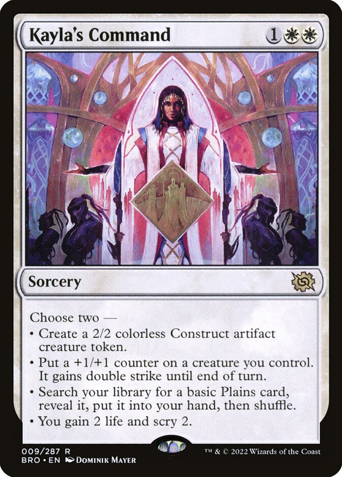 Kayla's Command - (Foil): The Brothers' War