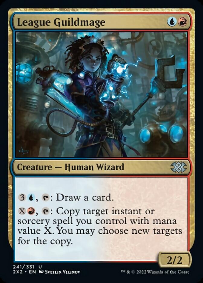 League Guildmage - (Foil): Double Masters 2022