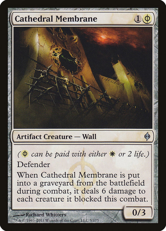 Cathedral Membrane - (Foil): New Phyrexia