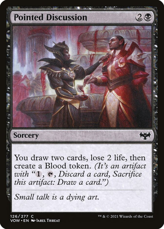 Pointed Discussion - (Foil): Innistrad: Crimson Vow