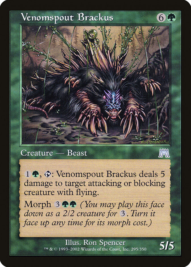 Venomspout Brackus: Onslaught