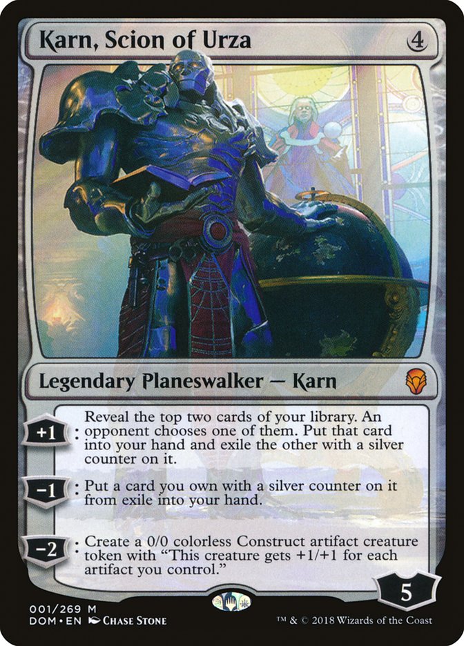 Karn, Scion of Urza - (Foil): Dominaria