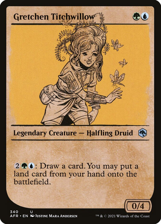 Gretchen Titchwillow (Showcase) - (Foil): Adventures in the Forgotten Realms