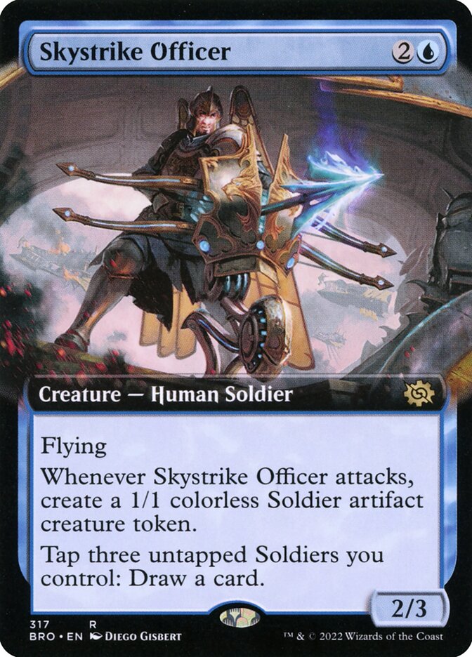 Skystrike Officer (Extended Art): The Brothers' War