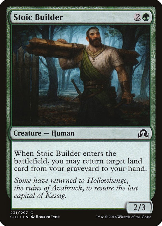 Stoic Builder: Shadows over Innistrad