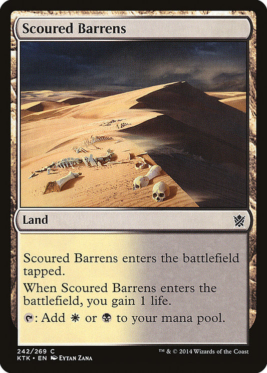 Scoured Barrens: Khans of Tarkir