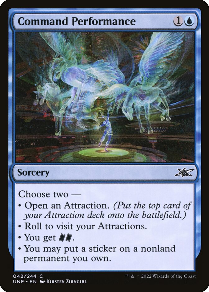 Command Performance: Unfinity