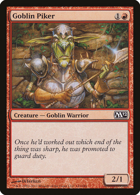 Goblin Piker: Magic 2012