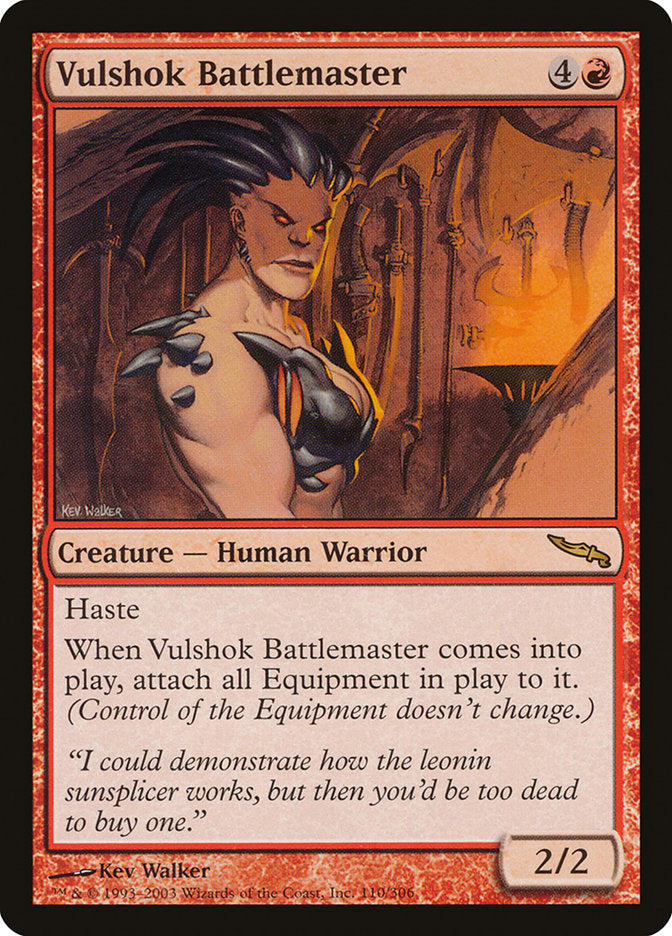 Vulshok Battlemaster - (Foil): Mirrodin