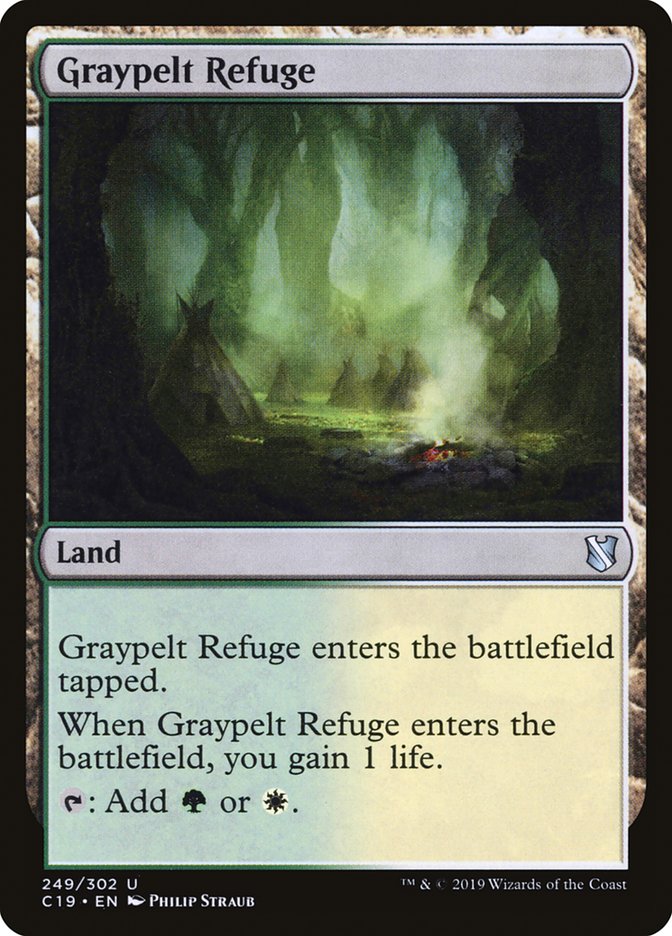 Graypelt Refuge: Commander 2019