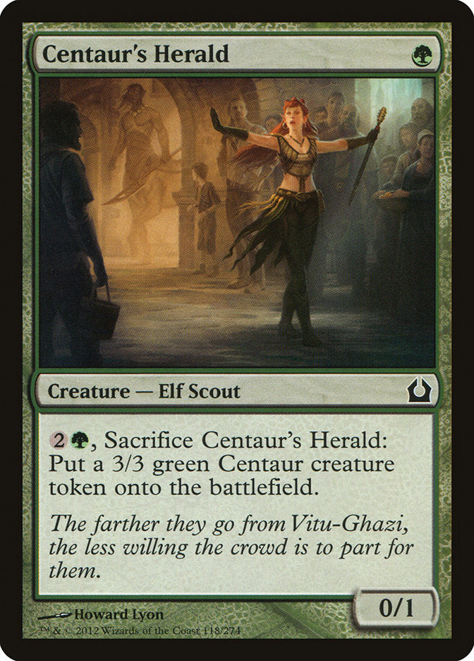 Centaur's Herald - (Foil): Return to Ravnica