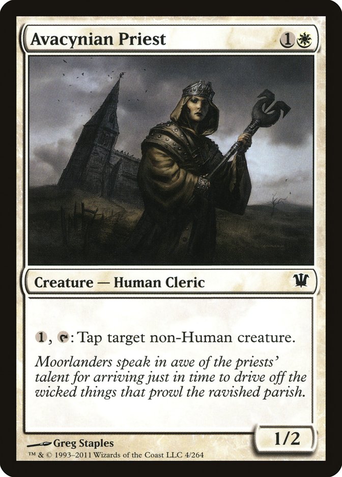 Avacynian Priest: Innistrad
