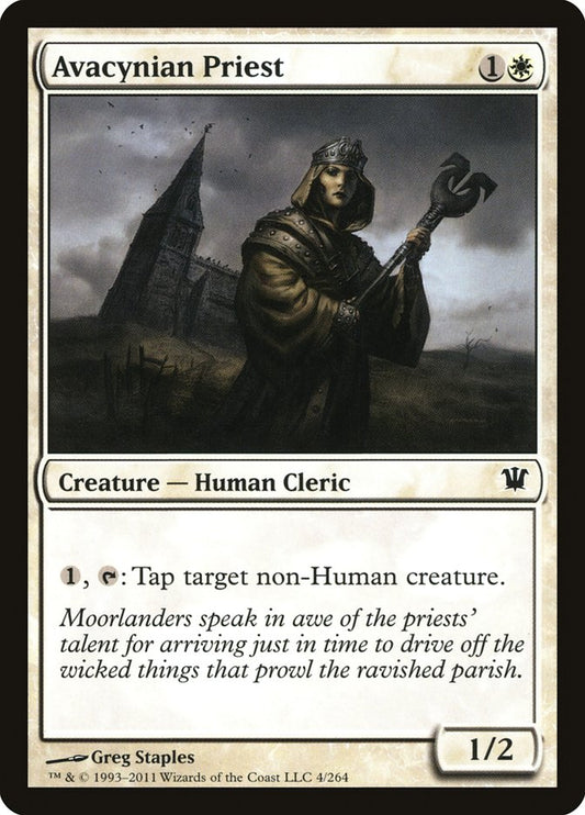 Avacynian Priest - (Foil): Innistrad