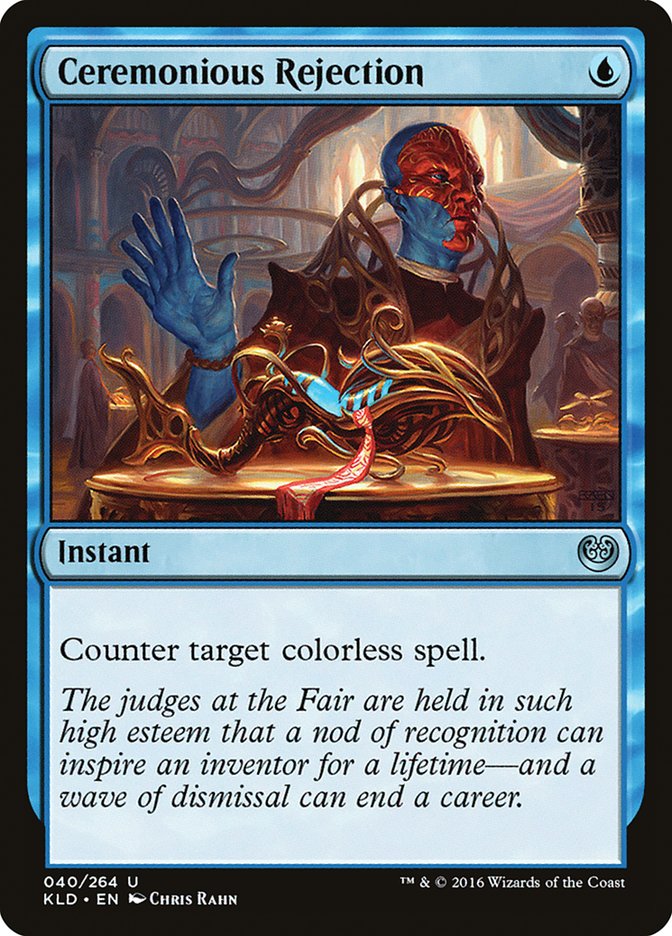 Ceremonious Rejection - (Foil): Kaladesh