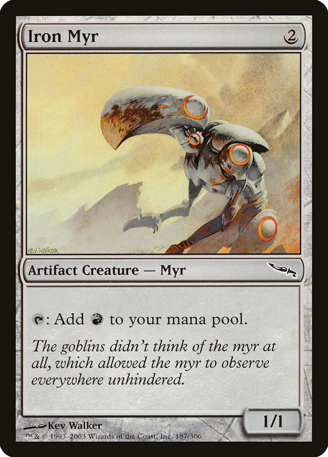 Iron Myr - (Foil): Mirrodin