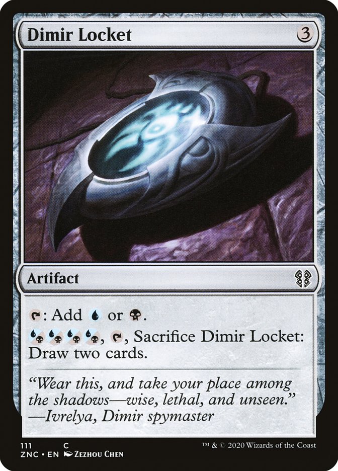 Dimir Locket: Zendikar Rising Commander
