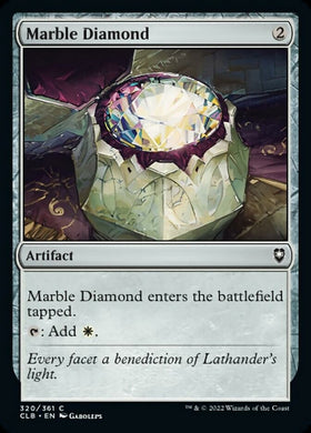 Marble Diamond - (Foil): Commander Legends: Battle for Baldur's Gate