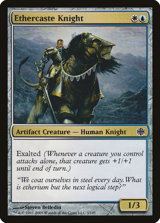 Ethercaste Knight - (Foil): Alara Reborn