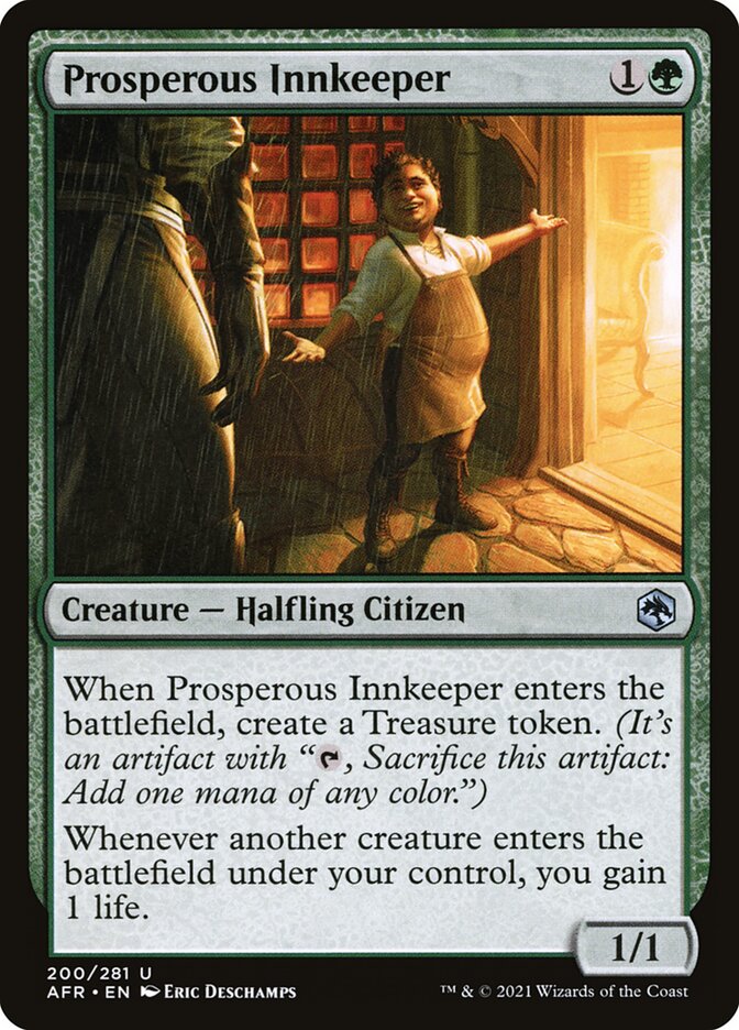 Prosperous Innkeeper - (Foil): Adventures in the Forgotten Realms