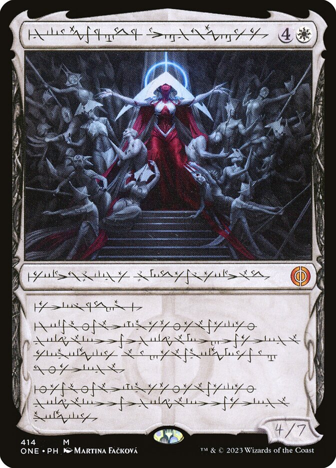 Elesh Norn, Mother of Machines (#414) (Phyrexian): Phyrexia: All Will Be One