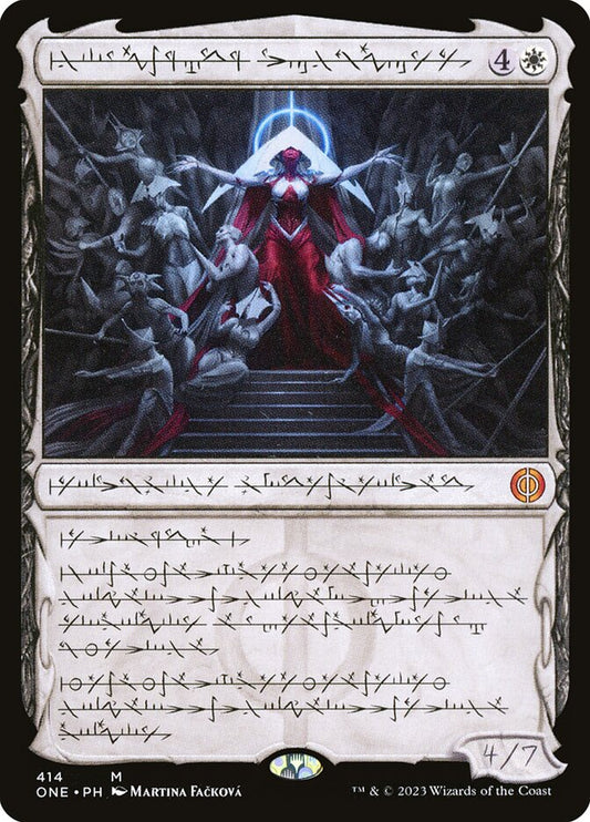 Elesh Norn, Mother of Machines (#414) (Phyrexian) - (Foil): Phyrexia: All Will Be One