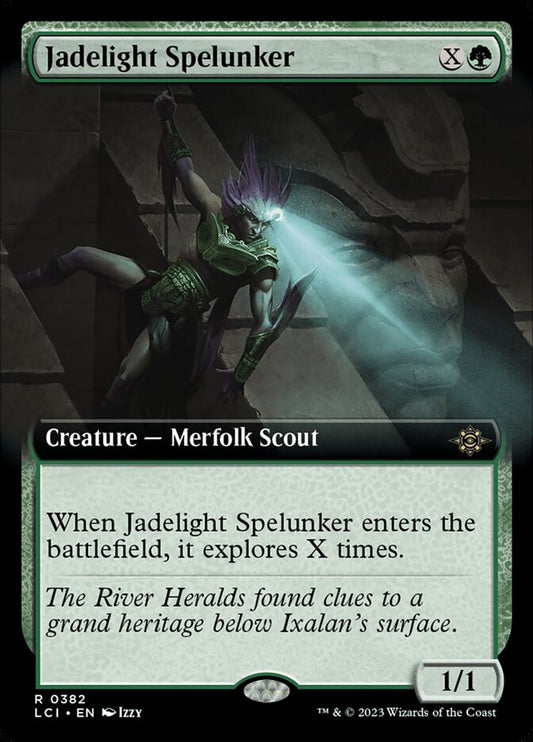 Jadelight Spelunker (Extended Art): Lost Caverns of Ixalan