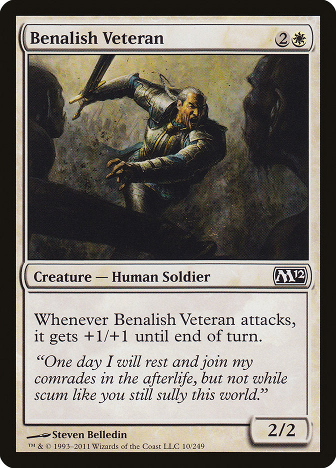 Benalish Veteran: Magic 2012