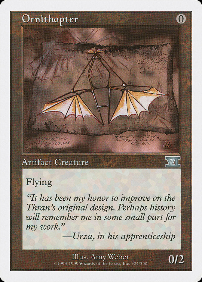 Ornithopter: Classic Sixth Edition