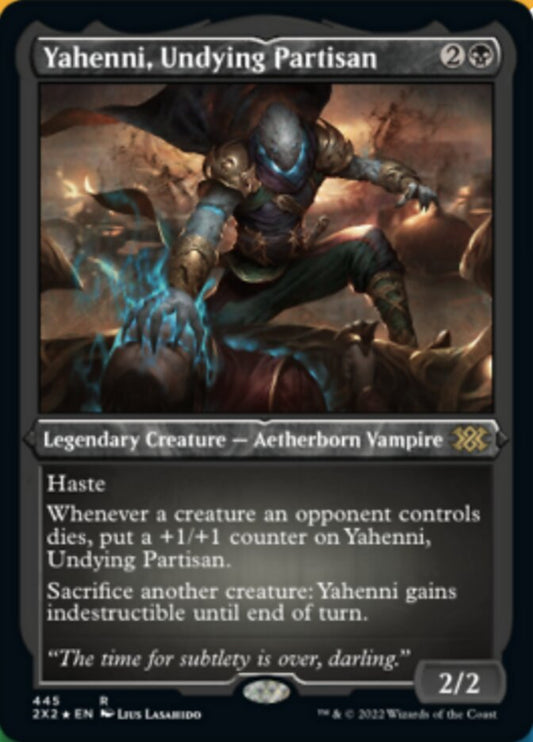 Yahenni, Undying Partisan (Foil Etched) - (Foil): Double Masters 2022