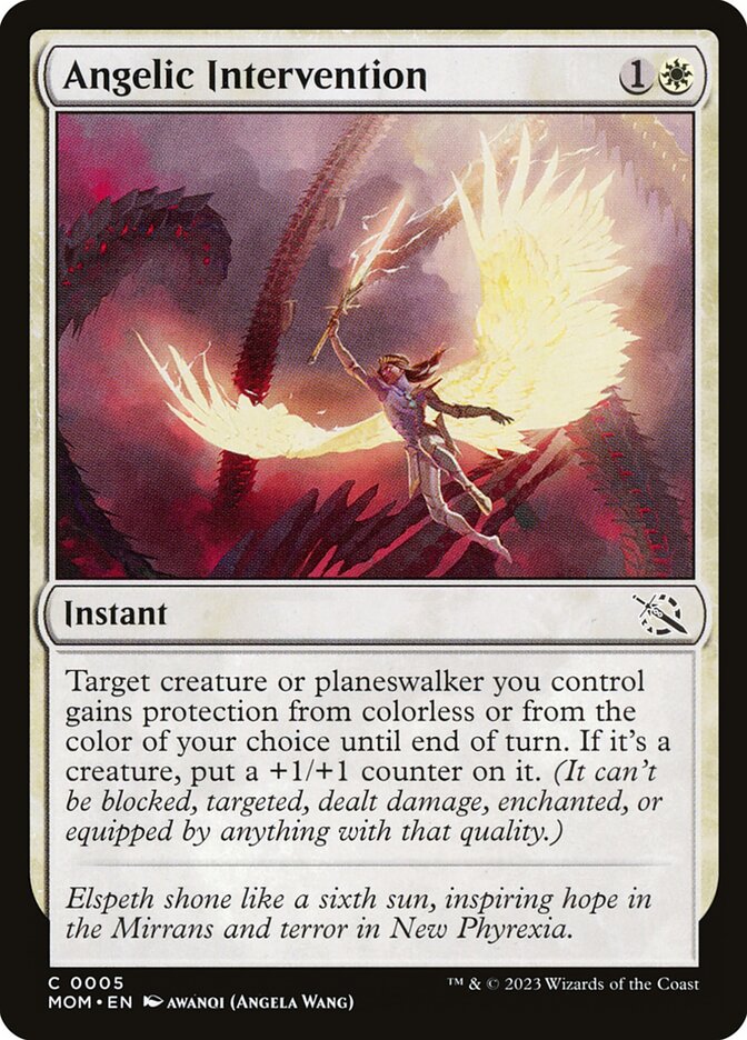 Angelic Intervention - (Foil): March of the Machine