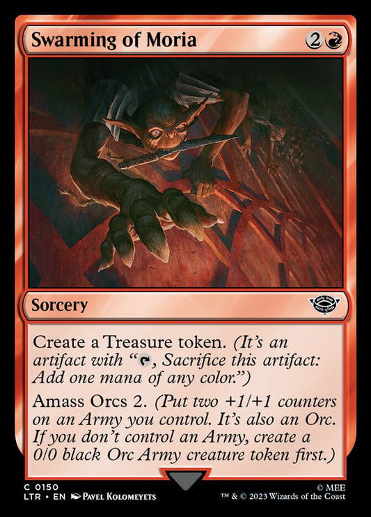 Swarming of Moria - (Foil): The Lord of the Rings: Tales of Middle-earth
