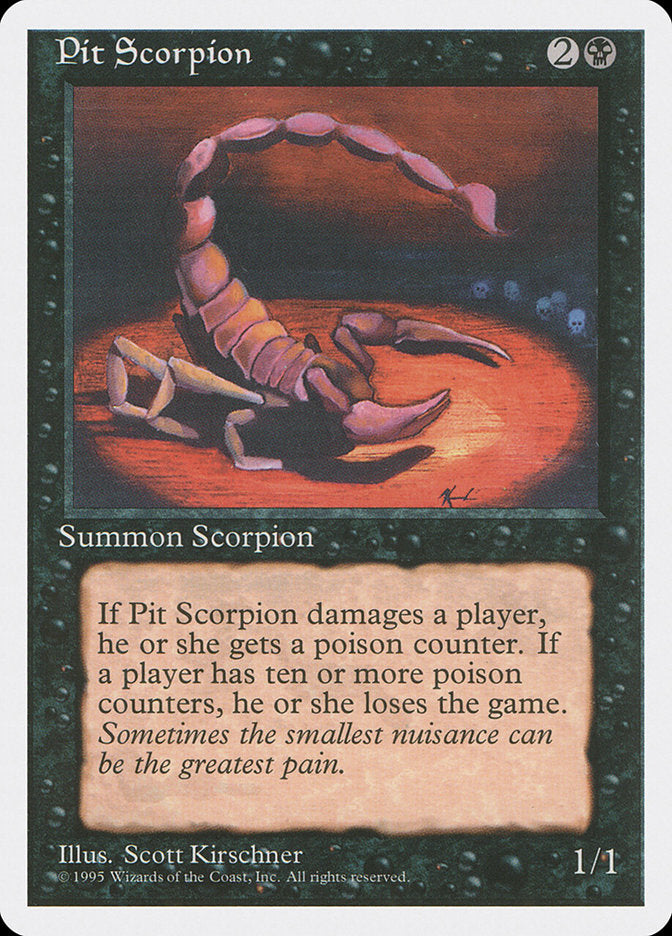 Pit Scorpion: Fourth Edition