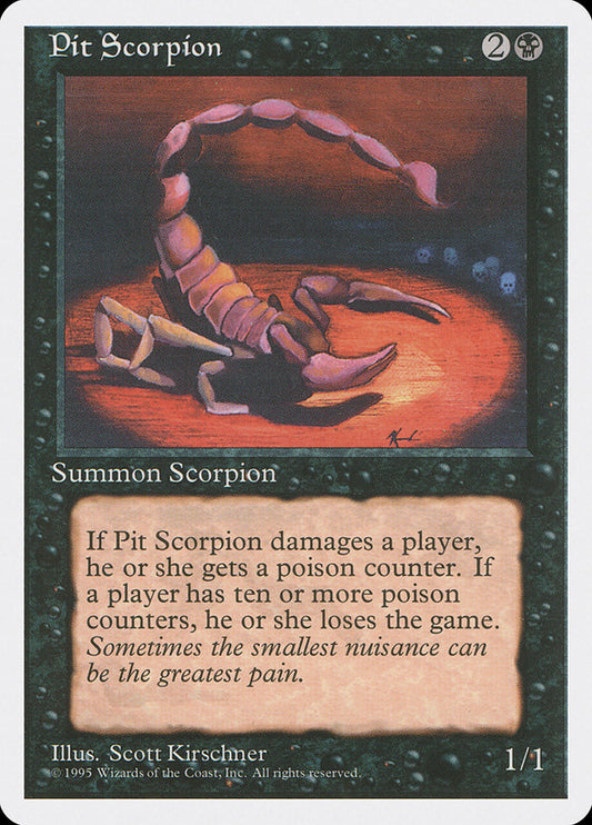 Pit Scorpion: Fourth Edition