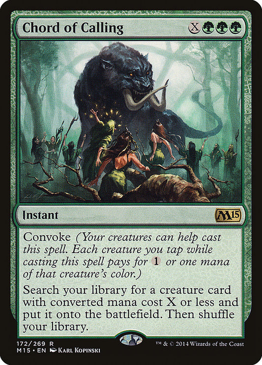 Chord of Calling - (Foil): Magic 2015