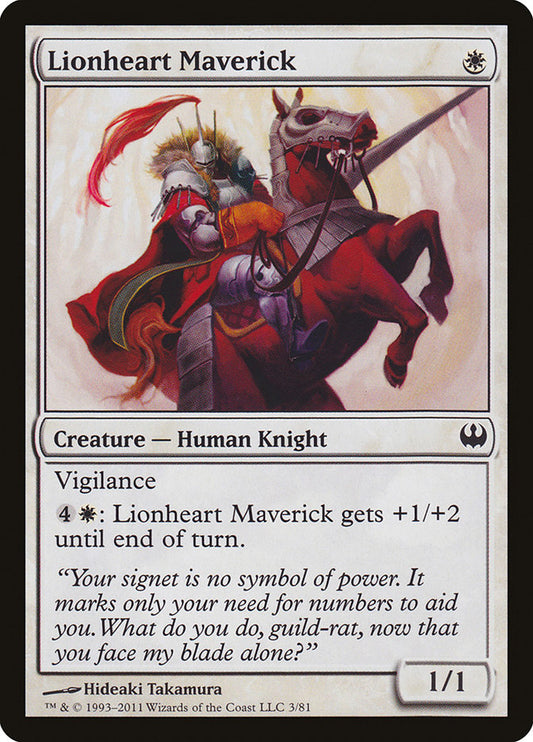 Lionheart Maverick: Duel Decks: Knights vs. Dragons