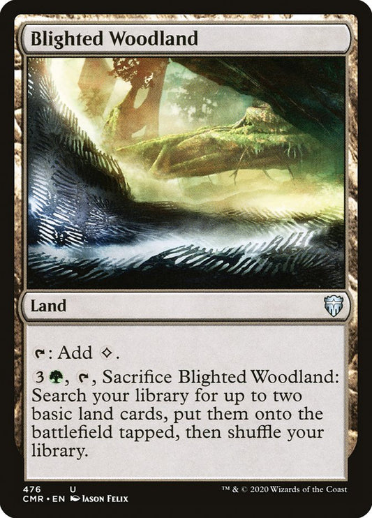 Blighted Woodland (Commander Deck): Commander Legends