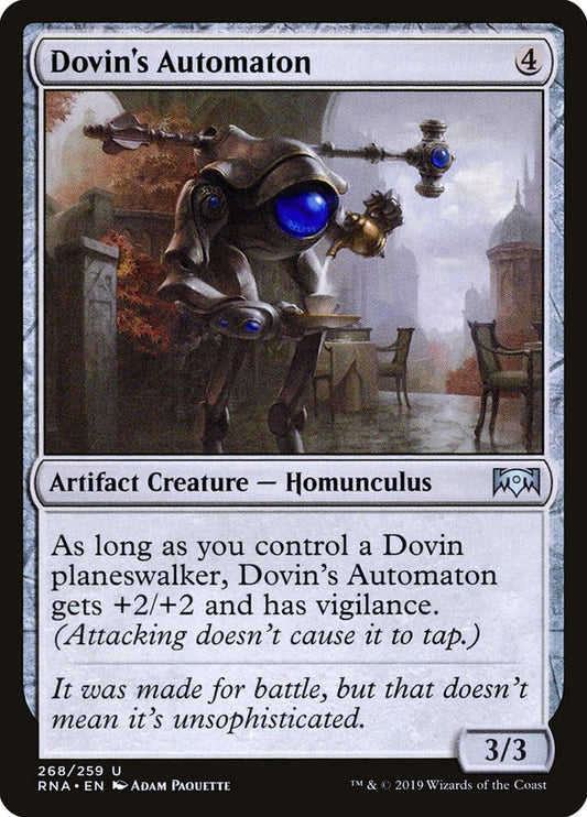 Dovin's Automaton (Planeswalker Deck): Ravnica Allegiance