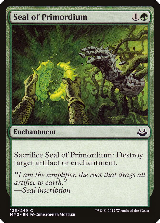 Seal of Primordium: Modern Masters 2017