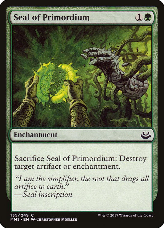 Seal of Primordium: Modern Masters 2017