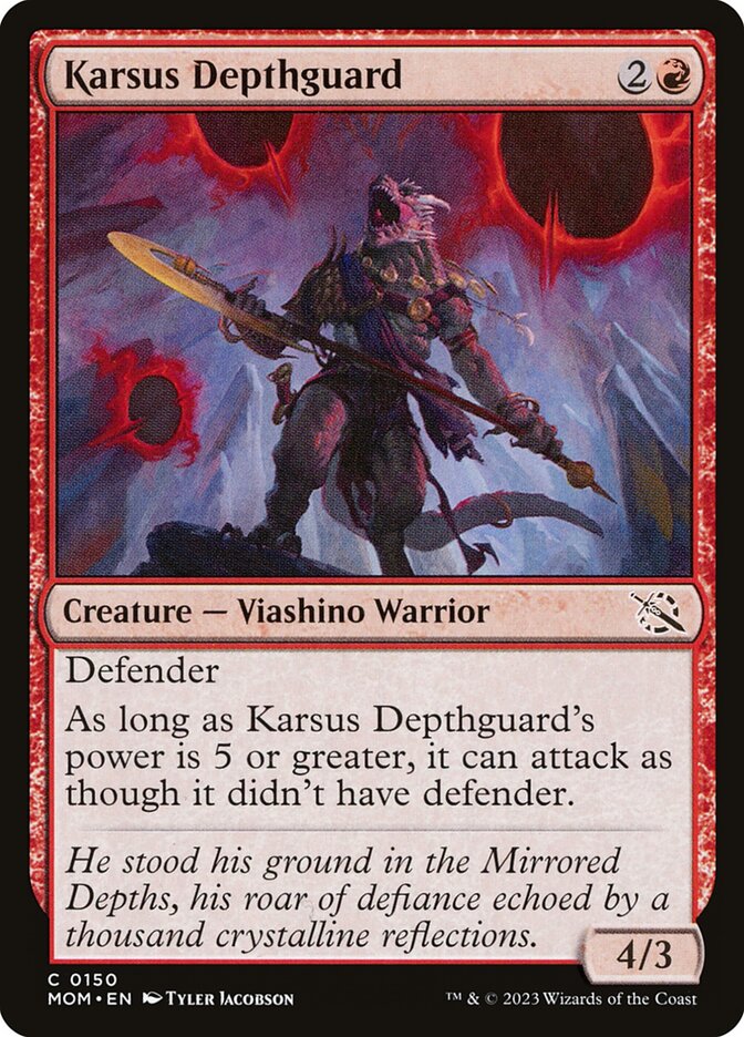 Karsus Depthguard - (Foil): March of the Machine