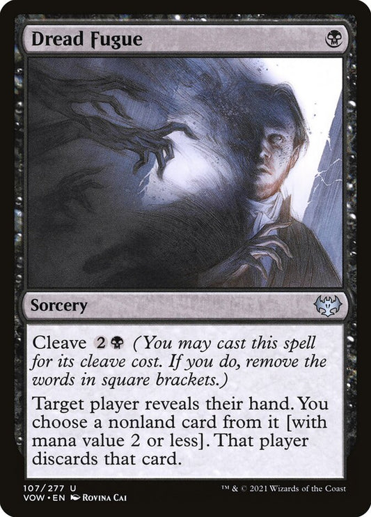 Dread Fugue - (Foil): Innistrad: Crimson Vow