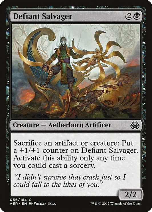 Defiant Salvager - (Foil): Aether Revolt